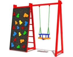 Детские качели Спорт 1.2 для детской площадки, фото 1 Детские качели Спорт 1.2 для детской площадки, фото 1