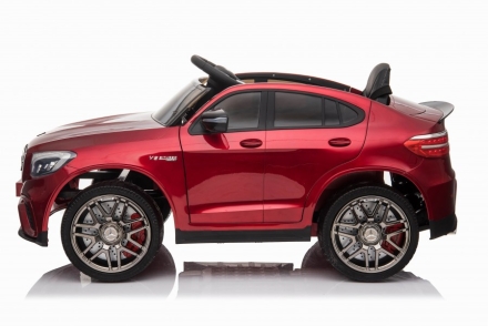 Электромобиль Mercedes-Benz GLC 63 AMG Red 12V (полный привод, EVA) - QLS-5688, фото 2