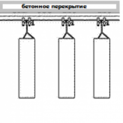 Подвесная система для боксерских мешков