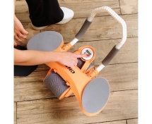 Тренажёр для пресса AB Roller SND оранжевый с ковриком 45 х 30 x 3.5 cм