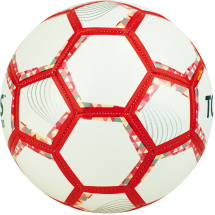 Мяч футб. &quot;TORRES BM 300&quot; арт.F320745, р.5, 28 пан.,гл.TPU,2подкл. слой, маш. сш., бело-серебр-крас.