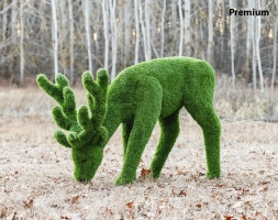 Топиари олень, пасется - газон Eco/Eco, цветной, фото 5