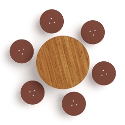 Столик детский (лиственница темный) МФ 31.01.11-Л.И1.01, фото 2