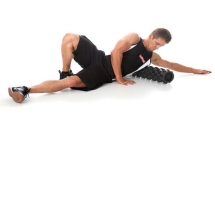 Массажный цилиндр (ролик) Grid Foam Roller, длина 61 см, диаметр 14 см