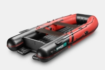 GLADIATOR E 420 S Jet с тоннелем Красно-черный моторная лодка ПВХ