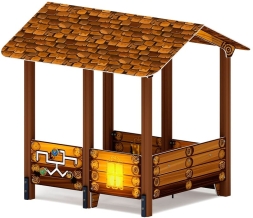 Домик большой 2 (Эко) МФ 10.01.08-02, фото 3 Домик большой 2 (Эко) МФ 10.01.08-02, фото 3