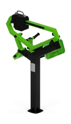 Бицепс стоя (зеленый) - Уличный тренажер - СТ 035-12.И1, фото 2