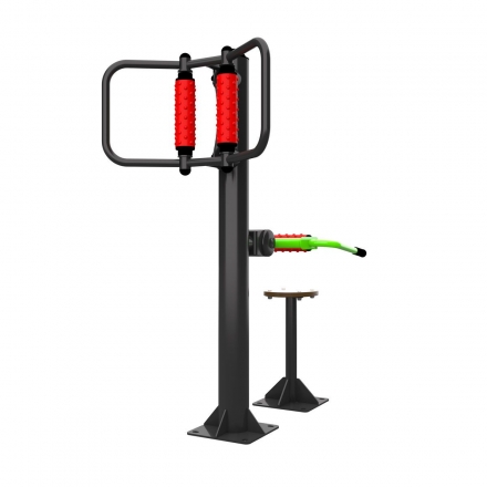 Smart-1008 Уличный тренажер Массажер спины Zavodsporta, фото 1