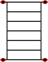 Воркаут ЛОВ 108 красный ВТ 102.07-01, фото 5