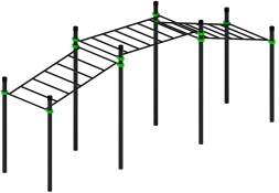 Воркаут ЛОВ 89 зеленый ВТ 101.22-02, фото 4