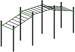 Воркаут ЛОВ 89 зеленый ВТ 101.22-02, фото 2