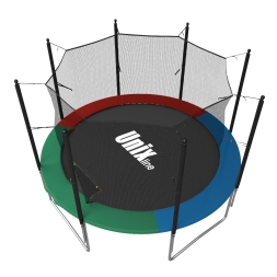 Батут Unix line Simple 10 ft Color (inside) с защитной сеткой, фото 2