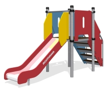 Горка Romana 110.03.00 H=950 для детских площадок