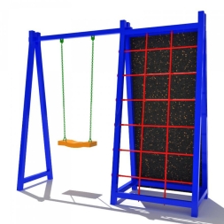 Детские качели Спорт 1.3 для детской площадки, фото 2 Детские качели Спорт 1.3 для детской площадки, фото 2