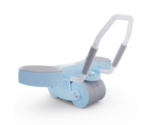 Тренажёр для пресса AB Roller SND голубой с ковриком 45 х 30 x 3.5 cм