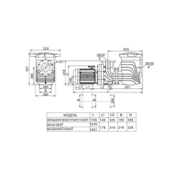 Насос с префильтром AquaViva LX SEQ400, фото 4