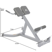 Гиперэкстензия DFC DBCH19G (серая) Гиперэкстензия DFC DBCH19G (серая)