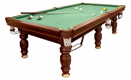 Бильярдный стол Эльбрус для русской пирамиды 12ф, фото 1