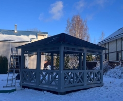 Квадратная беседка Мега, фото 4