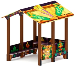 Домик большой 2 (Майя) МФ 10.01.08-03, фото 4 Домик большой 2 (Майя) МФ 10.01.08-03, фото 4