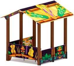 Домик большой 2 (Майя) МФ 10.01.08-03, фото 2 Домик большой 2 (Майя) МФ 10.01.08-03, фото 2