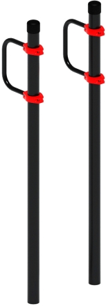 Воркаут ЛОВ 89 красный ВТ 101.08-01, фото 3