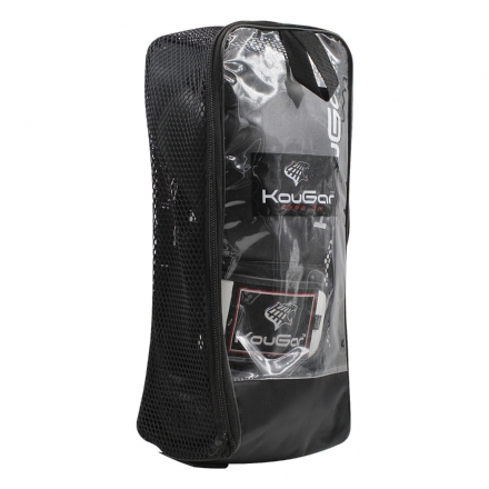 Перчатки боксерские KouGar KO400-14, 14oz, черный, фото 2