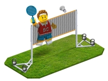 Стойки бадминтонные передвижные, пара