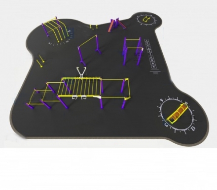 W-2.0.5 Большая площадка для воркаута, фото 1