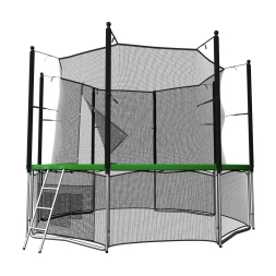 Батут UNIX line 10 ft Classic (inside) диаметр 305 см с защитной сеткой, фото 8