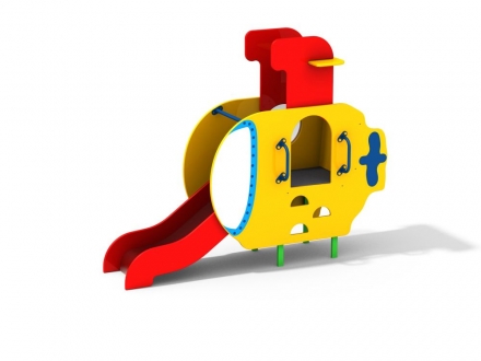 МФ 4.13 Подводная лодка с горкой Н=700 мм, фото 2