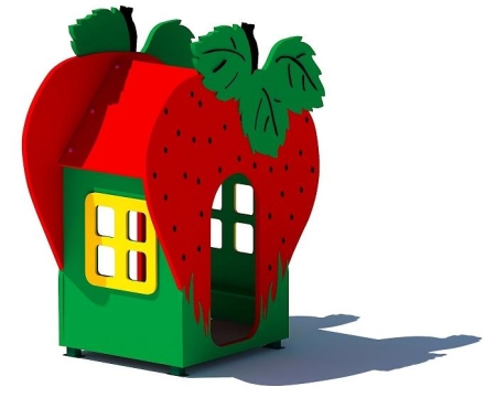 Домик Клубника для детской площадки, фото 2