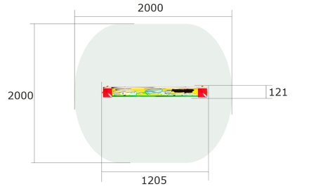 Развивающий элемент Театр РЭ010 для детской площадки, фото 3