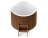 Купель CORNER 130 SMALL (термоберёза) 1