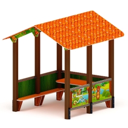 Домик большой 2 (Полянка) МФ 10.01.08-04, фото 1 Домик большой 2 (Полянка) МФ 10.01.08-04, фото 1