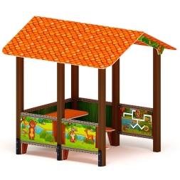 Домик большой 2 (Полянка) МФ 10.01.08-04, фото 4 Домик большой 2 (Полянка) МФ 10.01.08-04, фото 4