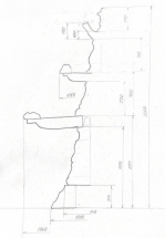 Дворцовый сердечник бежевый