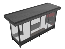 Остановка общественного транспорта &quot;Мега-Л4&quot;