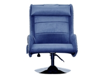 Дизайнерское массажное кресло EGO Max Comfort EG3003 Синий