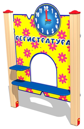 Развивающий элемент Больница РЭ009 для детской площадки, фото 2