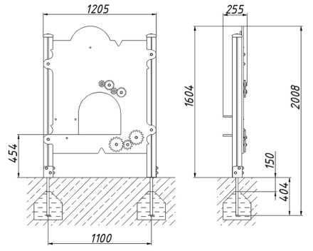 Развивающий элемент Больница РЭ009 для детской площадки, фото 4
