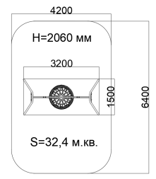 Качели Гнездо 04090 с подвесом металлические для детской площадки, фото 2