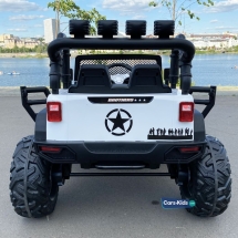 Электромобиль Jeep Wrangler JC666 белый