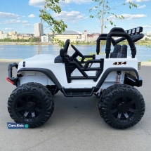Электромобиль Jeep Wrangler JC666 белый