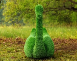 Топиари два лебедя Чепелия - газон Eco Green, фото 6