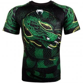 Рашгард Venum Green Viper Black/Green S/S, фото 1