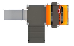 Машинка (оранжевый) тип 4 - ДИК 1.03.1.04-01 - Игровой комплекс H=750, фото 5