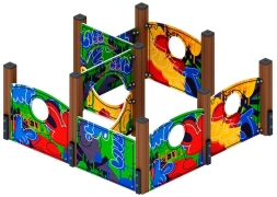 Лабиринт Кубик 1 (граффити) МФ 20.01.01-10, фото 4