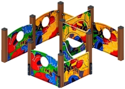 Лабиринт Кубик 1 (граффити) МФ 20.01.01-10, фото 2