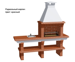 Печь Аристократ 704 Прямоугольный кирпич красный, фото 13